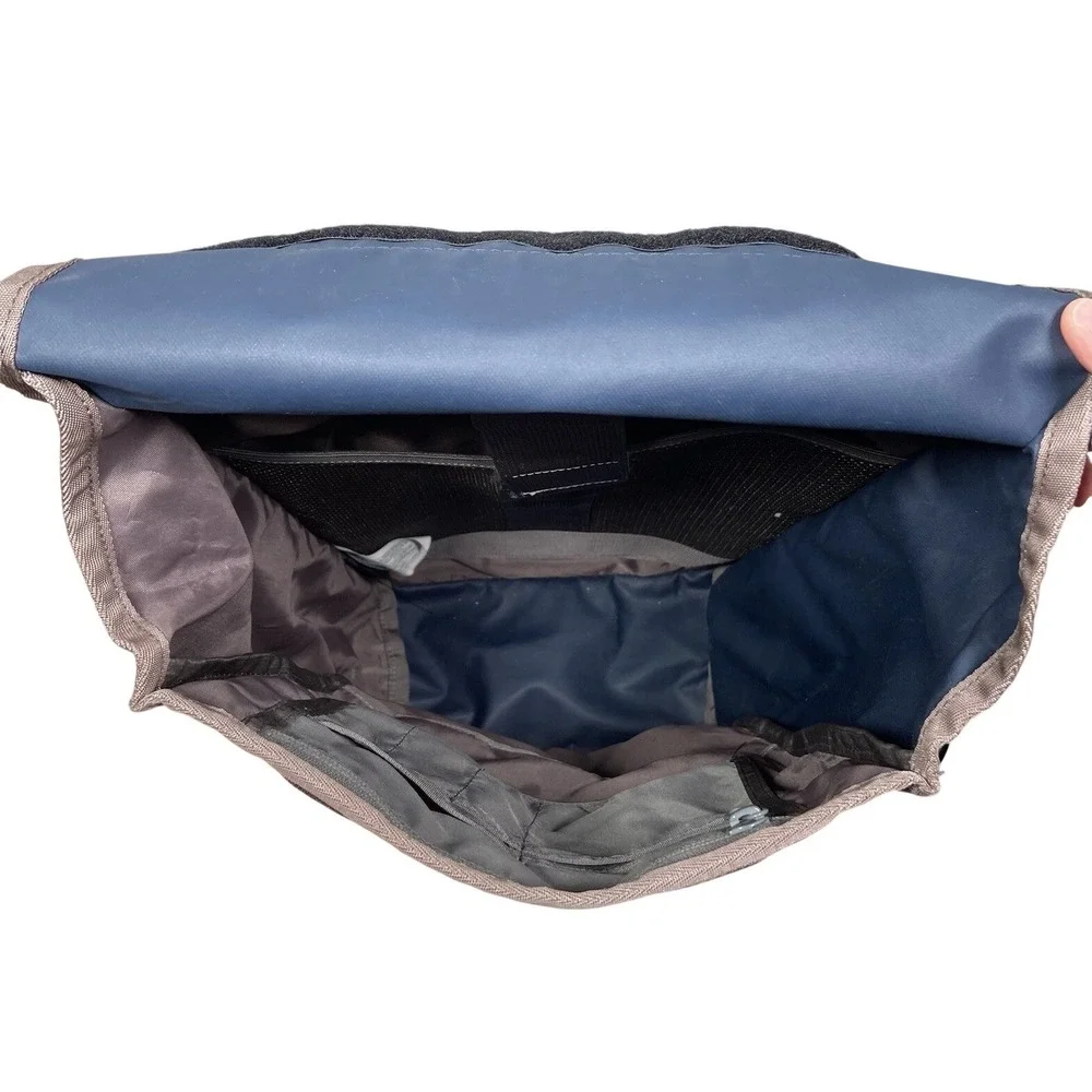 Timbuk2 Rogue Backpack Navy Gray‎ Roll Top Commuter Laptop Travel Bag